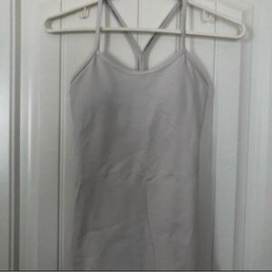 lululemon power y tank in white